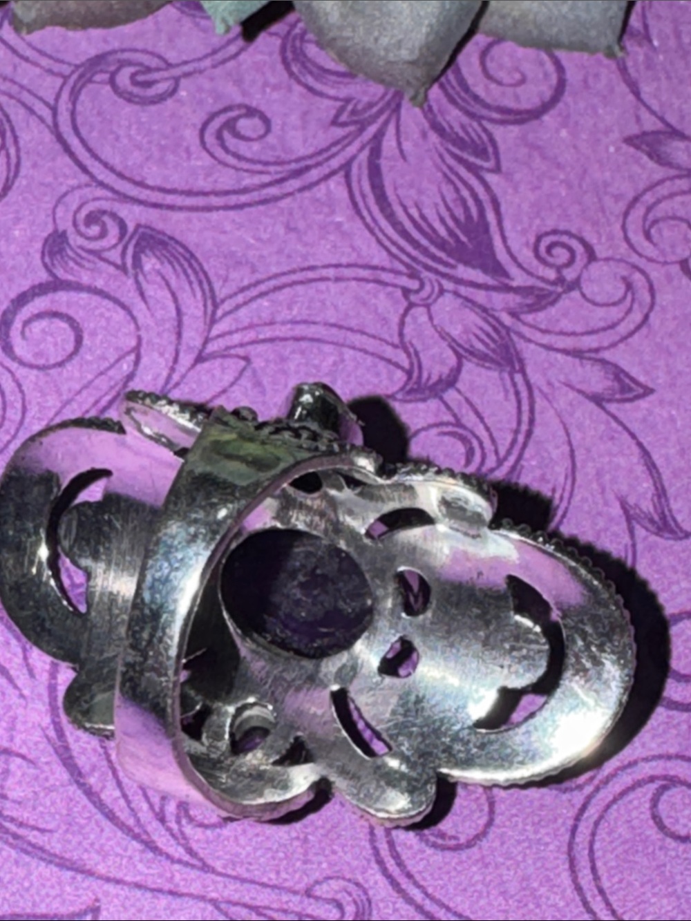 Silver Amethyst Ring - Picture 8 of 11
